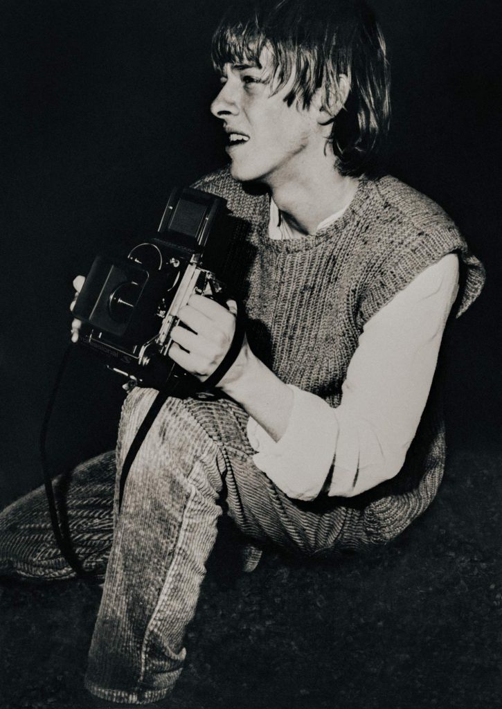 Selbstportrait Peter Hetzmannseder mit Kamera